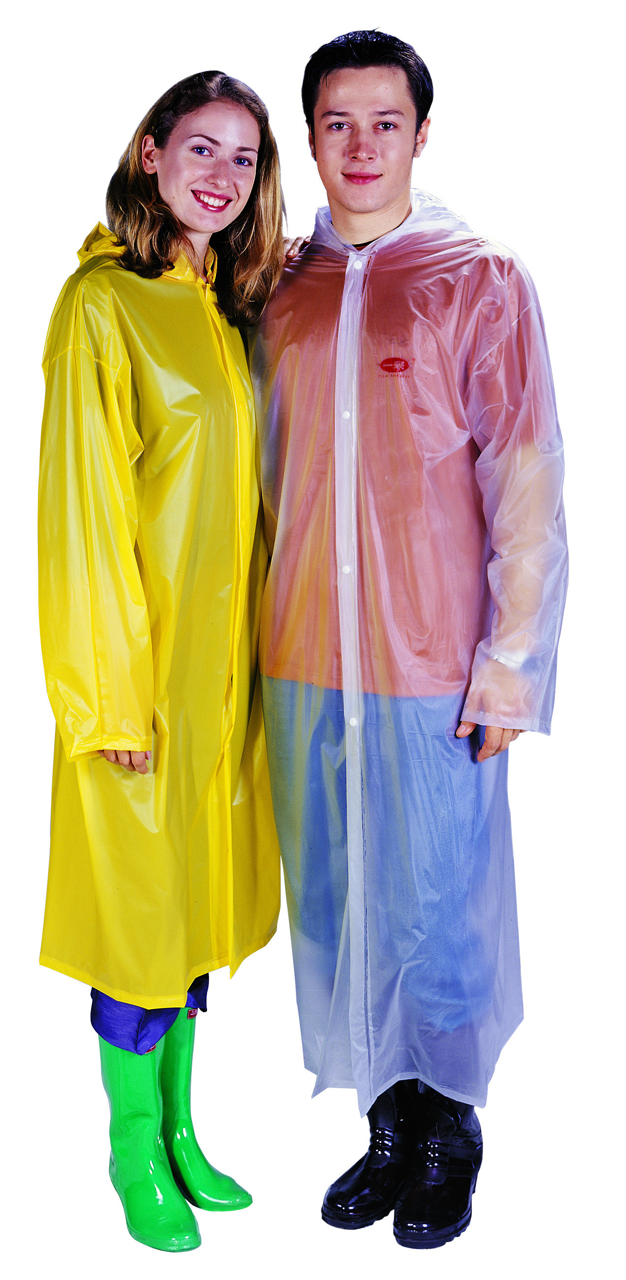 y179成人pvc雨衣时尚轻薄雨衣 新款塑料长装雨披 透明轻便雨衣